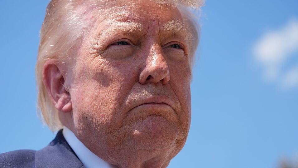US-Pr&auml;sident Trump gibt sich bez&uuml;glich der Verhandlungen mit Teheran optimistisch.