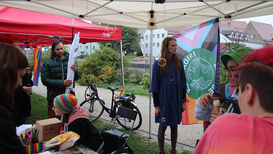 In Landshut fand am Samstag der Christopher Street Day statt.