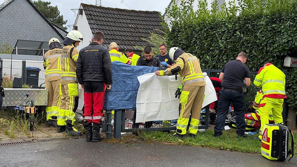 Die Mordkommission ermittelt nach Fund eines Schwerverletzten. Die Mordkommission ermittelt nach Fund eines Schwerverletzten.