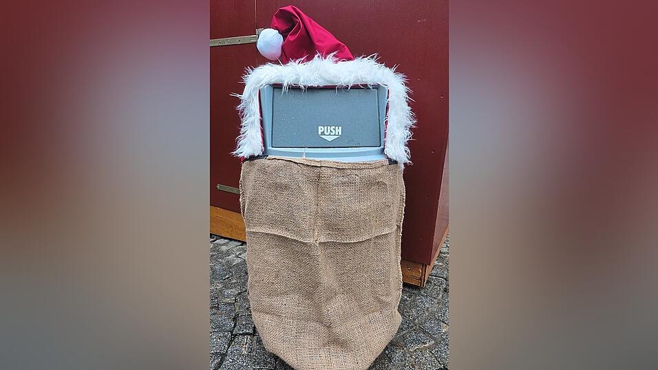 Festliche M&uuml;lleimer