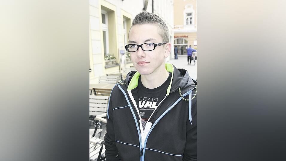 Tristan Birl, 15 Jahre, aus Geiselhöring. Tristan Birl, 15 Jahre, aus Geiselhöring.