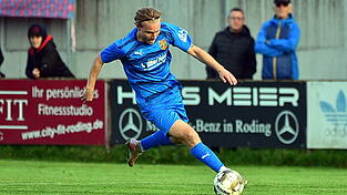 Das 2:3-Anschlusstor f&uuml;r Bad K&ouml;tzting durch Quirin Huber in der 90. Minute in Passau kam zu sp&auml;t.