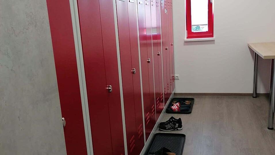 Die Umkleide der Retter