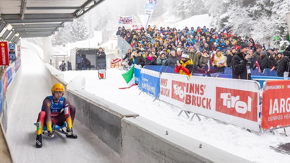 Der Eiskanal ist im unteren Abschnitt neu gebaut worden und wird nun wegen technischer Mängel nicht freigegeben. (Archivbild) Der Eiskanal ist im unteren Abschnitt neu gebaut worden und wird nun wegen technischer Mängel nicht freigegeben. (Archivbild)