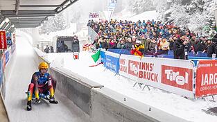 Der Eiskanal ist im unteren Abschnitt neu gebaut worden und wird nun wegen technischer Mängel nicht freigegeben. (Archivbild) Der Eiskanal ist im unteren Abschnitt neu gebaut worden und wird nun wegen technischer Mängel nicht freigegeben. (Archivbild)