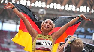 Wurde 2021 in Tokio Olympiasiegerin: Malaika Mihambo. (Archivbild)