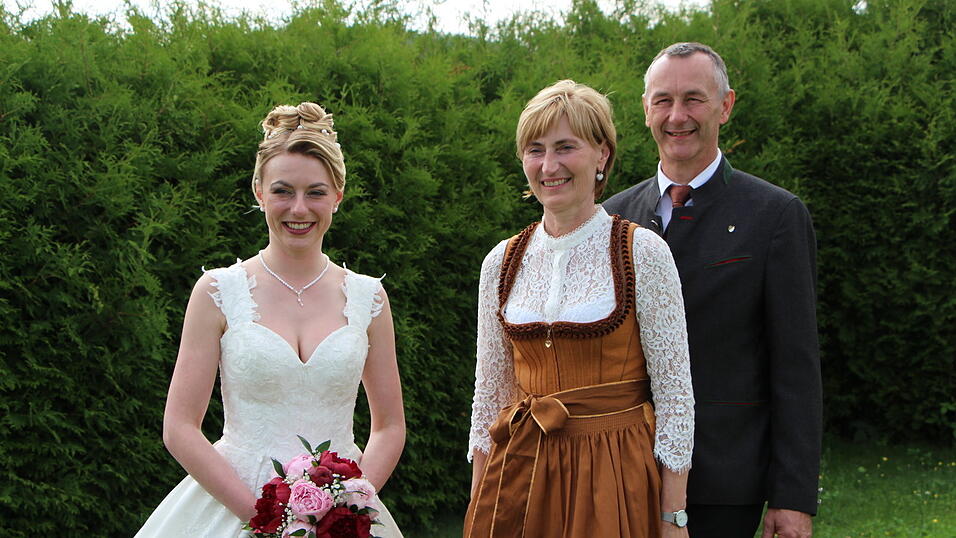 Mit den stolzen Eltern...