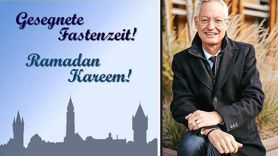 Die Grußbotschaft zu Beginn von Fastenzeit und Ramadan hat auf dem Facebookprofil vom Straubinger Oberbürgermeister Markus Pannermayr (re.) viele islamfeindliche Reaktionen ausgelöst. Die Grußbotschaft zu Beginn von Fastenzeit und Ramadan hat auf dem Facebookprofil vom Straubinger Oberbürgermeister Markus Pannermayr (re.) viele islamfeindliche Reaktionen ausgelöst.
