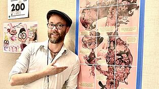 Der gebürtige Chamer Daniel Stieglitz ist als Illustrator und Schnellzeichner erfolgreich. Der gebürtige Chamer Daniel Stieglitz ist als Illustrator und Schnellzeichner erfolgreich.