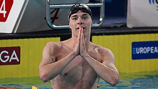 Johannes Liebmann schwimmt auch am letzten EM-Tag. Johannes Liebmann schwimmt auch am letzten EM-Tag.