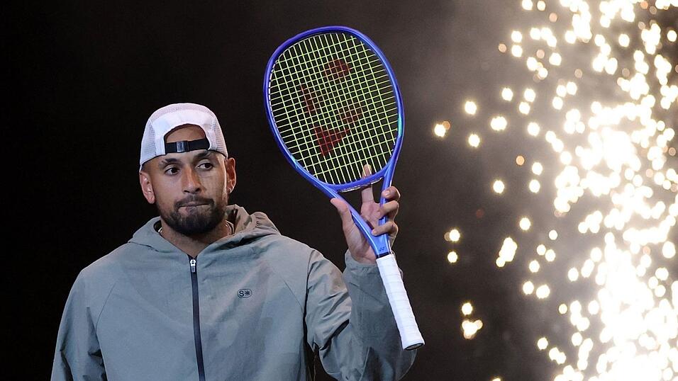 Mal wieder im Scheinwerferlicht: Tennis-Entertainer Nick Kyrgios