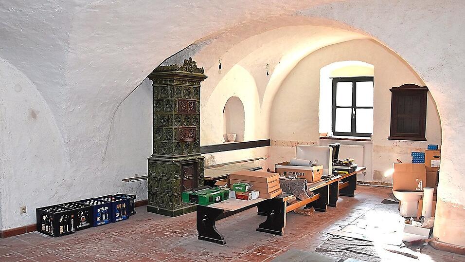 In der ehemaligen Klostersch&auml;nke befinden sich mehrere Gastr&auml;ume, die aktuell modernisiert und wiederhergestellt werden.
