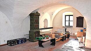 In der ehemaligen Klostersch&auml;nke befinden sich mehrere Gastr&auml;ume, die aktuell modernisiert und wiederhergestellt werden.