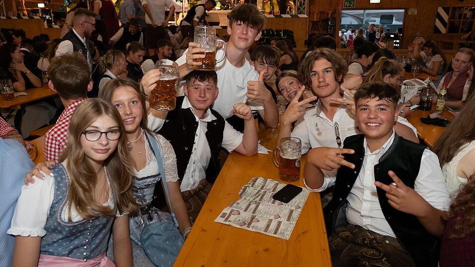 Die Partybilder vom Montag, 14. August 2023, aus dem Festzelt Weckmann.