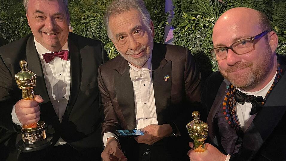 Gerd Nefzer feiert seinen zweiten Oscar. (Archivbild) Gerd Nefzer feiert seinen zweiten Oscar. (Archivbild)