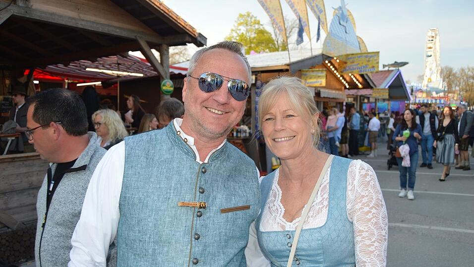 Viele Landshuter feierten am Freitag auf der Dult.&nbsp;