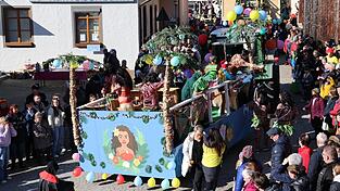 Viele Zuschauer zieht es jedes Jahr nach Blaibach, um den Faschingsumzug durch das Dorf zu bewundern. In diesem Jahr findet dieser am Sonntag, 15. Februar, statt. (Archivfoto)