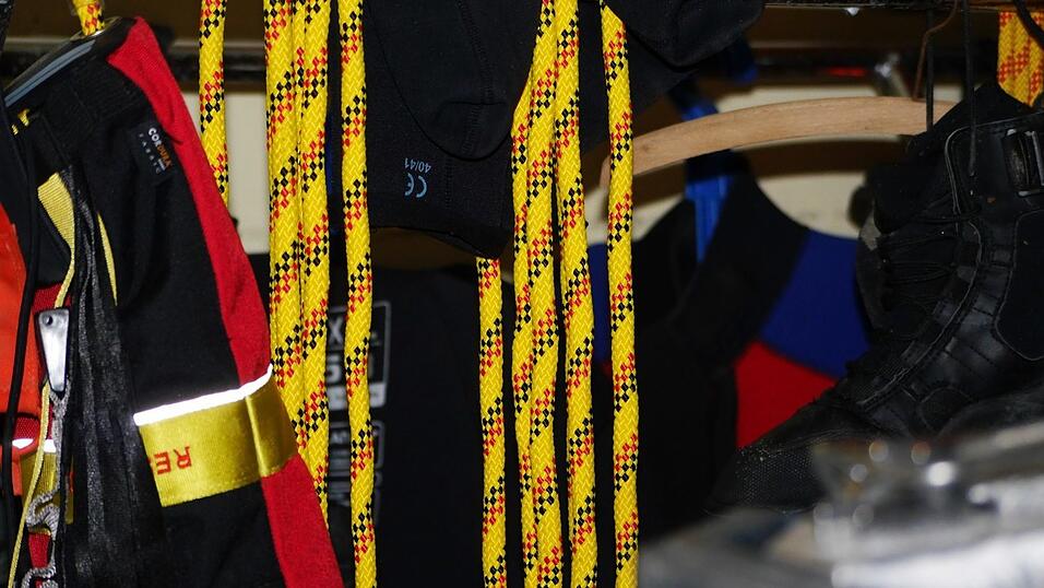 Die Wasserwacht ist gut ausgerüstet. Die Wasserwacht ist gut ausgerüstet.