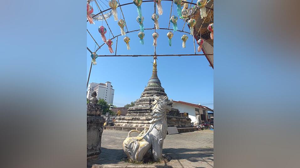 In Chiang Mai gibt es sehr viele Tempel.