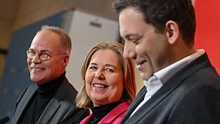 Die SPD-Chefs sprechen heute bei der Fraktionsklausur.