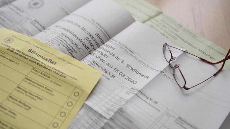Wo haben die W&auml;hler die Kreuze gemacht? Bei der Kommunalwahl 2020 gibt es einen hohen Anteil an Briefw&auml;hlern.