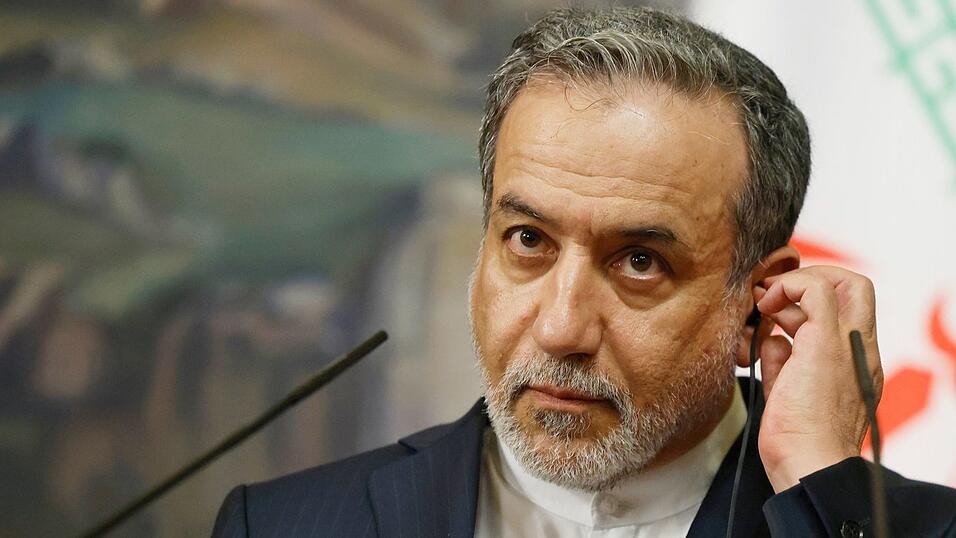 Irans Au&szlig;enminister Araghtschi. (Archivbild)
