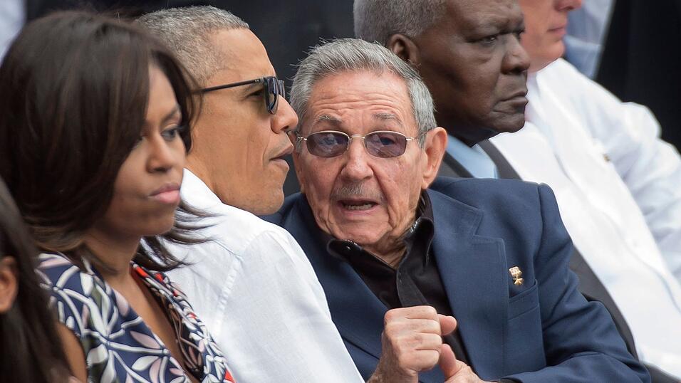 Der frühere US-Präsident Barack Obama und seine Frau Michelle waren 2016 in Havanna zu Besuch. (Archivbild) Der frühere US-Präsident Barack Obama und seine Frau Michelle waren 2016 in Havanna zu Besuch. (Archivbild)