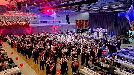 Die Tanzfl&auml;che war stets gut gef&uuml;llt.