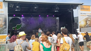 Das Campusfest verwandelte das Gel&auml;nde der OTH und der Uni Regensburg in eine Party-Area.