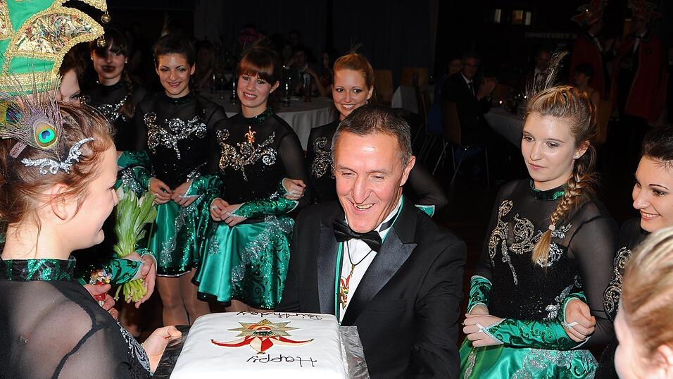 Impressionen vom Intrhonisationsball 2015 der Narrhalla Moosburg. (Foto: Ren&eacute; Spanier)