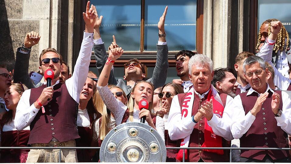 Der FC Bayern hat schon oft den Sieg der Meisterschaft auf dem Balkon des M&uuml;nchner Rathauses gefeiert. (Archivbild)