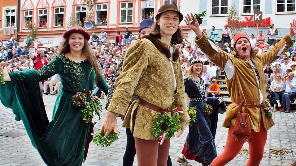 Der letzte Umzug der Landshuter Hochzeit 2017