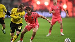 Lieferten sich eine umkämpfte Partie: Borussia Dortmund und der SV Werder Bremen. Lieferten sich eine umkämpfte Partie: Borussia Dortmund und der SV Werder Bremen.