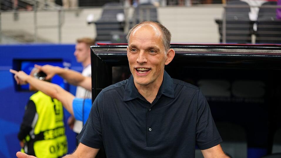 Hatte nach Englands Startsieg gut lachen: Thomas Tuchel. Hatte nach Englands Startsieg gut lachen: Thomas Tuchel.
