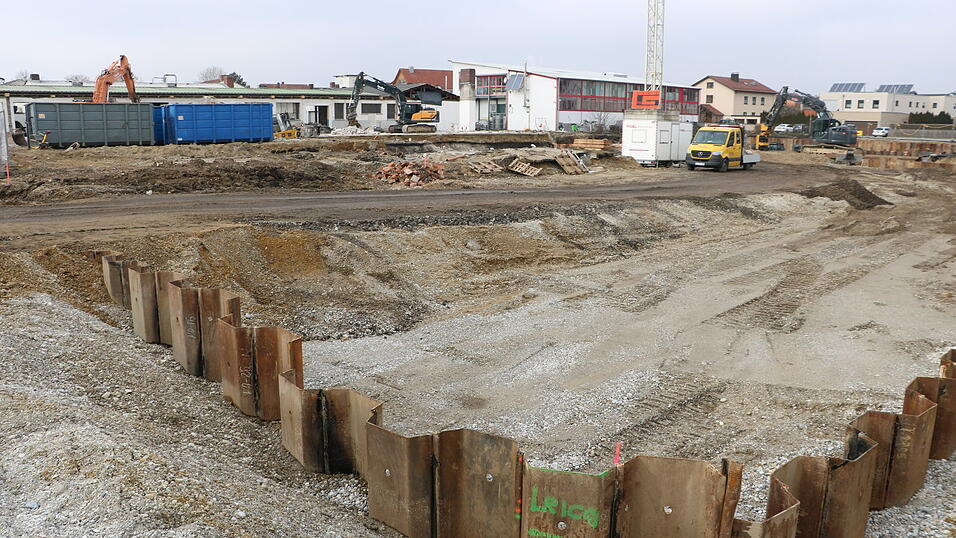 Seit etwa vier Wochen laufen im ersten der beiden Bauabschnitte die Arbeiten.