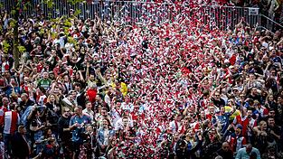 Auf sie können sie sich immer verlassen: die Fans von Feyenoord Rotterdam.