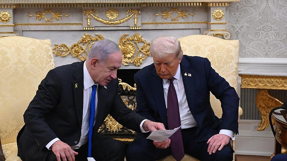 Am Montag hatte Trump den Friedensplan vorgestellt.