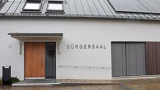 Die Rentabilität des Bucher Bürgersaals hinterfragte ein Bürger in der Bucher Gemeinderatssitzung.