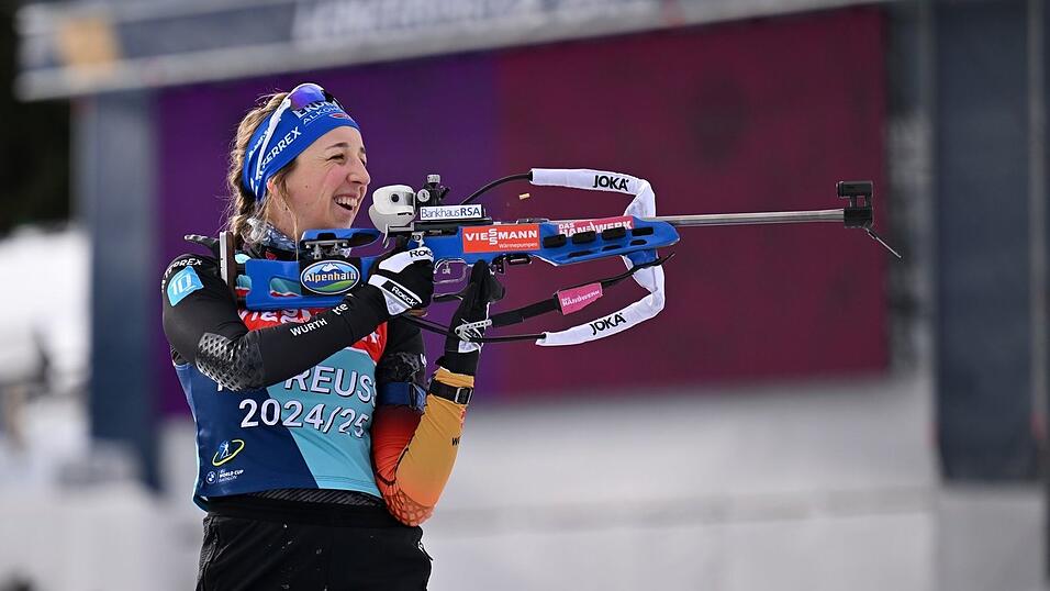Franziska Preu&szlig; ist bereit f&uuml;r den Sprint in Lenzerheide.