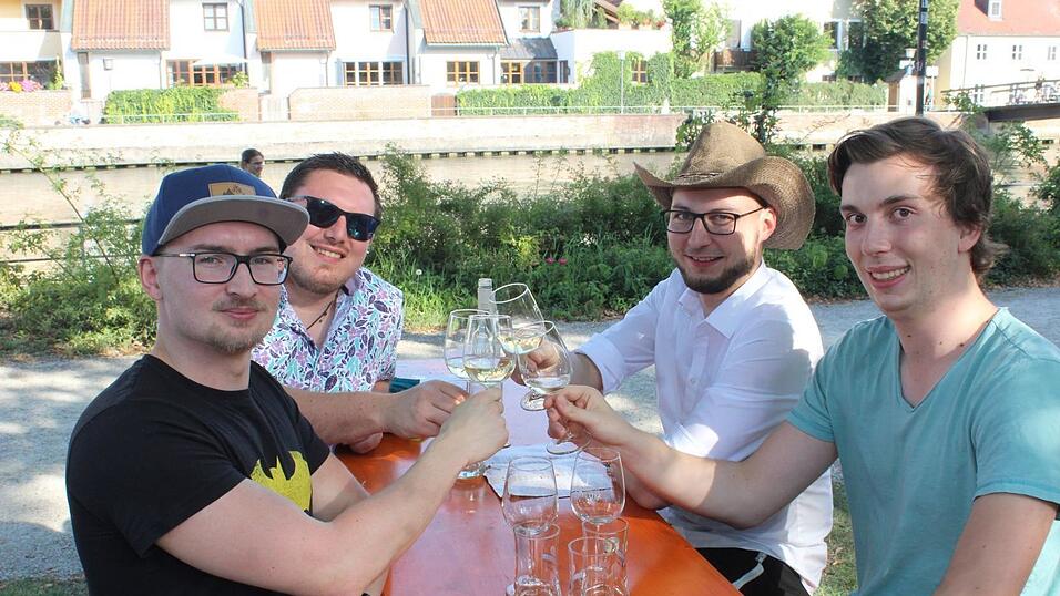 Idealer Auftakt für das Sommerfest auf der Mühleninsel in Landshut.