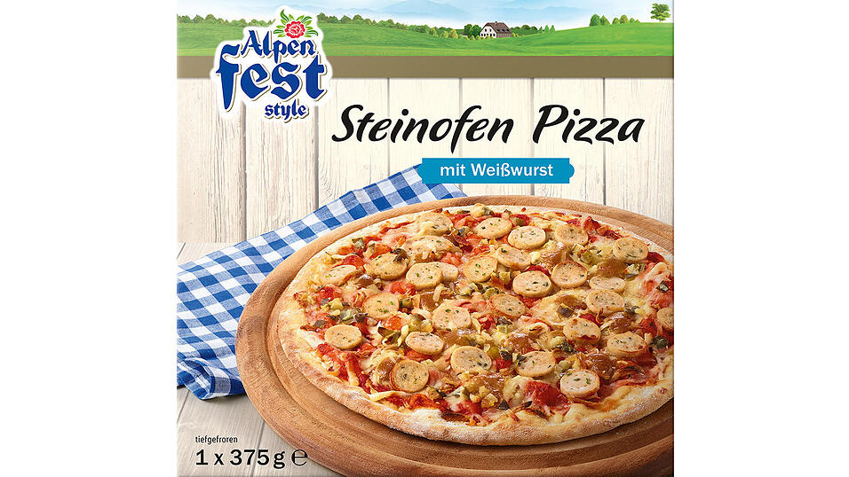 Die 'Steinofen Pizza mit Weißwurst' ist aktuell bei Lidl erhältlich. Belegt ist die ungewöhnliche Pizza mit Tomatensoße, Käse, Oregano - und Weißwurst. Ob das schmeckt? Die 'Steinofen Pizza mit Weißwurst' ist aktuell bei Lidl erhältlich. Belegt ist die ungewöhnliche Pizza mit Tomatensoße, Käse, Oregano - und Weißwurst. Ob das schmeckt?