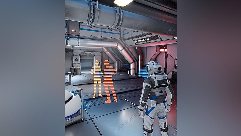 Was ist auf dem Mond passiert? Das muss der Spieler in 'Deliver us the Moon' herausfinden.Screenshot: Keoken Interactive Was ist auf dem Mond passiert? Das muss der Spieler in 'Deliver us the Moon' herausfinden.Screenshot: Keoken Interactive