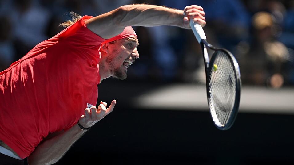 Alexander Zverev gewinnt sein Viertelfinale bei den Australian Open Alexander Zverev gewinnt sein Viertelfinale bei den Australian Open