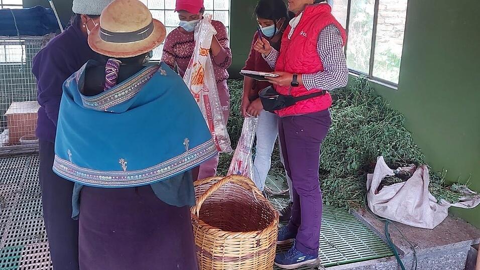 Die Fotos zeigen Eindr&uuml;cke vom Leben auf dem Gel&auml;nde der Indiohilfe Ecuador.
