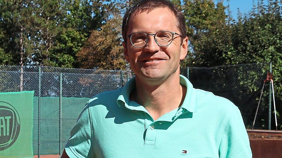 Seit zehn Jahren ist Markus Weichselmann Vorsitzender des TC Rot Wei&szlig; Cham.