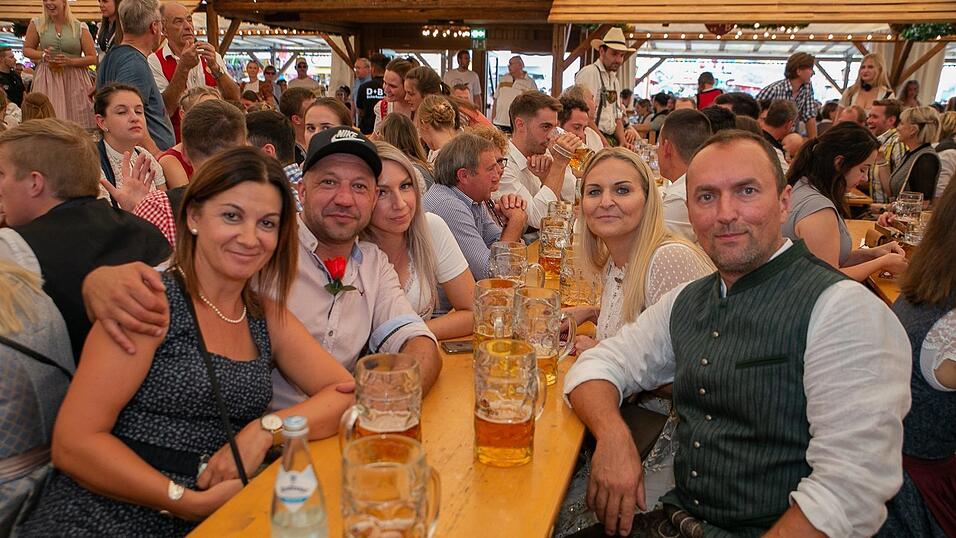 Die Partybilder vom Samstag, 13. August 2022, aus dem Festzelt Nothaft.