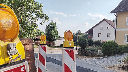 Erster Schritt in der Sanierung der Ortsdurchfahrt.
