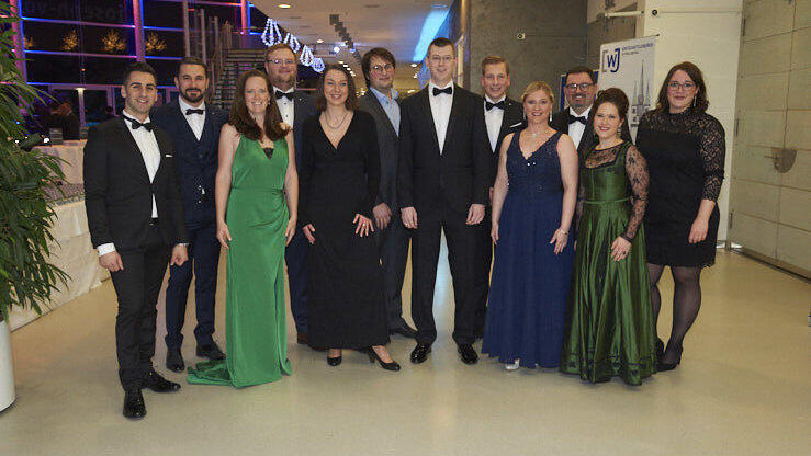 Feiern k&ouml;nnen sie, die Wirtschaftsjunioren - hier ist der Beweis!