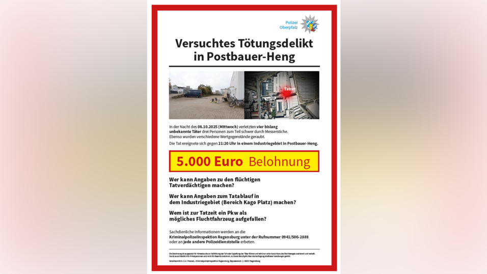 Das Fahndungsplakat ist veröffentlicht worden, um die flüchtigen Täter zu ermitteln. Das Fahndungsplakat ist veröffentlicht worden, um die flüchtigen Täter zu ermitteln.