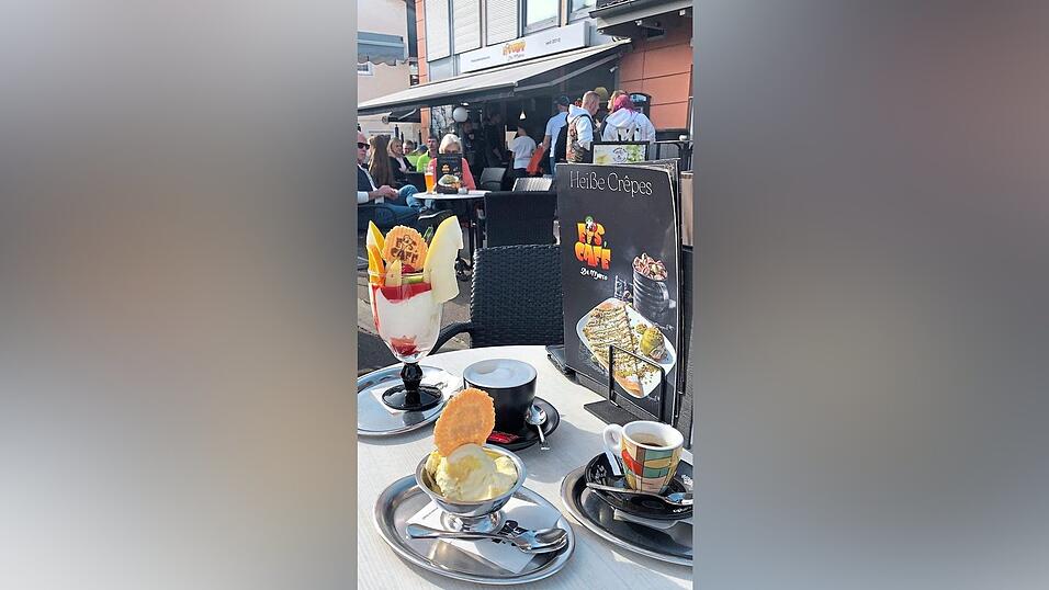 Hier l&auml;sst es sich aushalten. Die Ostersorte Pardula schmeckt vorz&uuml;glich.